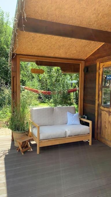Strandlust Doebeln - Bungalow Fuer Eine Gemuetliche Auszeit Экстерьер фото