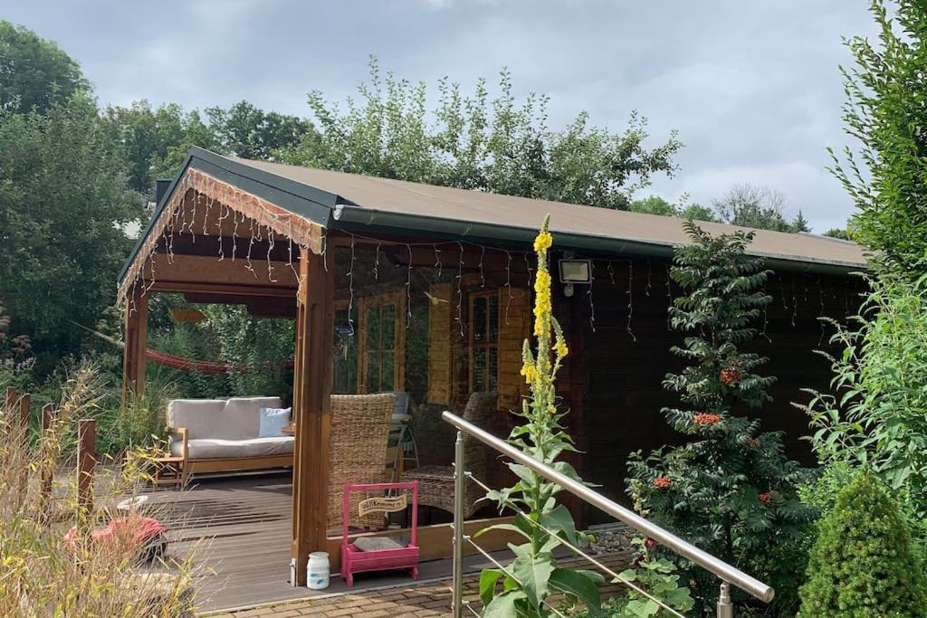 Strandlust Doebeln - Bungalow Fuer Eine Gemuetliche Auszeit Экстерьер фото